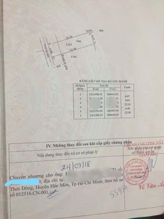 Đất nền Tân Phú Trung, Củ Chi 132m² giá 1.7 tỷ - Sổ đỏ chính chủ