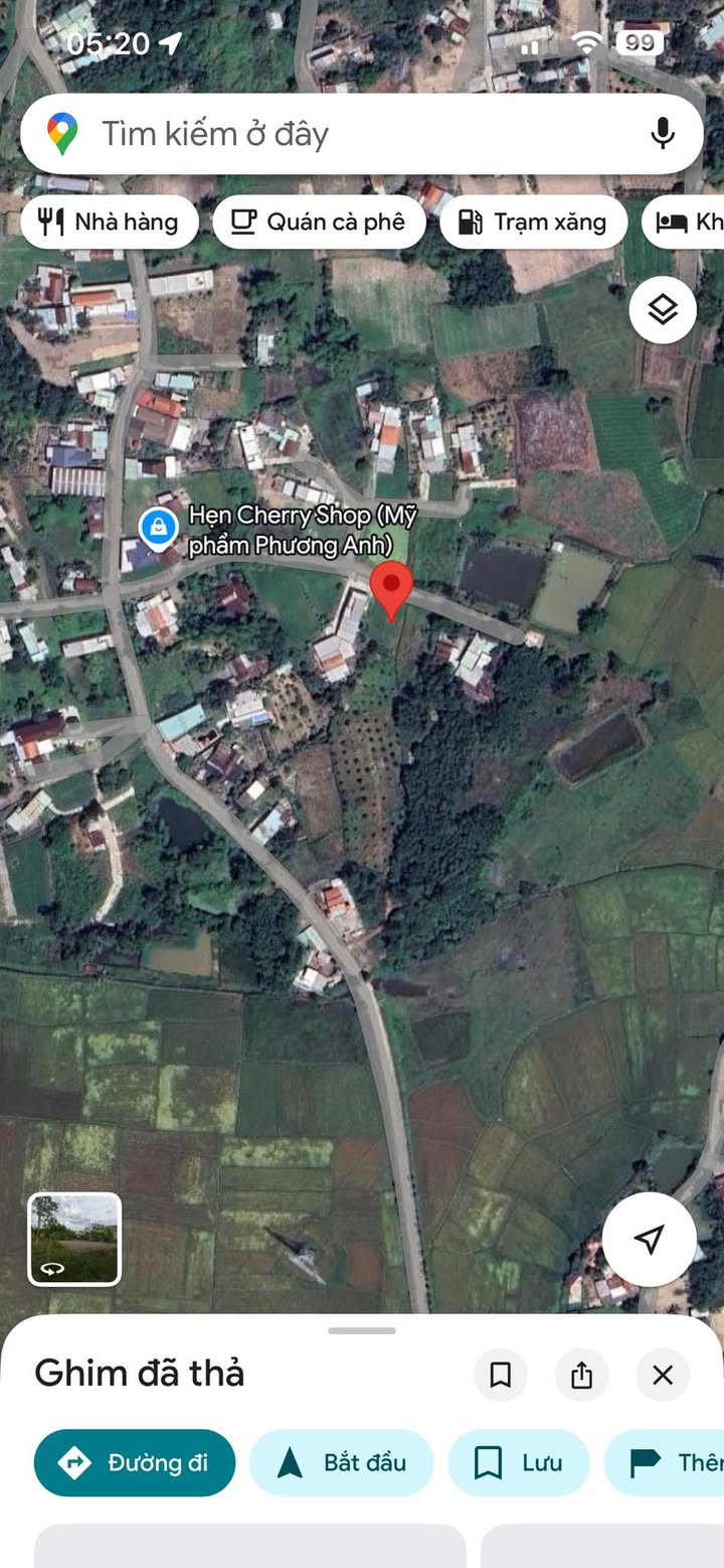 Đất Hương Lam Hòa Khương 130m² giá 1 tỷ - View hồ thoáng mát, ô tô vào tận nơi!