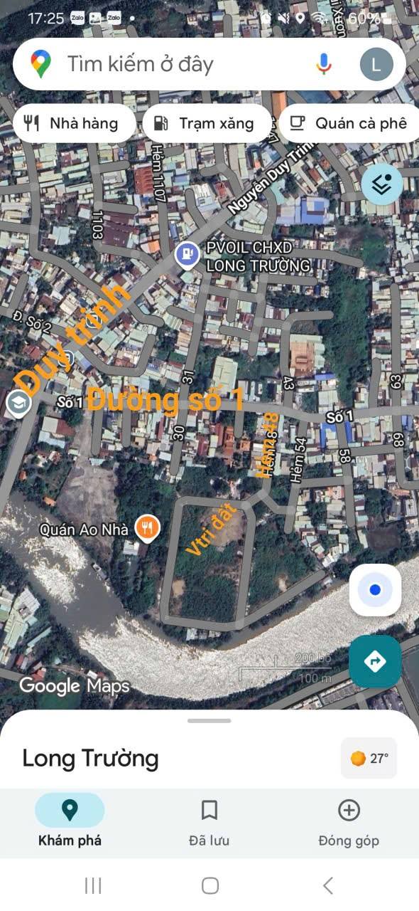 Lô đất thổ cư Long Trường, 700m² giá 24.7 tỷ - Cơ hội đầu tư hấp dẫn!