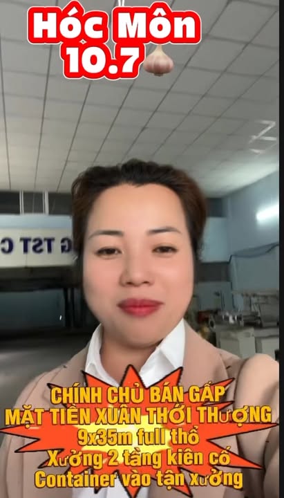 Bán gấp mặt tiền Xuân Thới Thượng 315m² giá 10.7 tỷ - Sẵn sàng đầu tư!