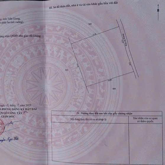 Đất thổ cư 674m² tại Ấp Thuận Trị, Giá 1.2 tỷ - Đầu tư sinh lời ngay!