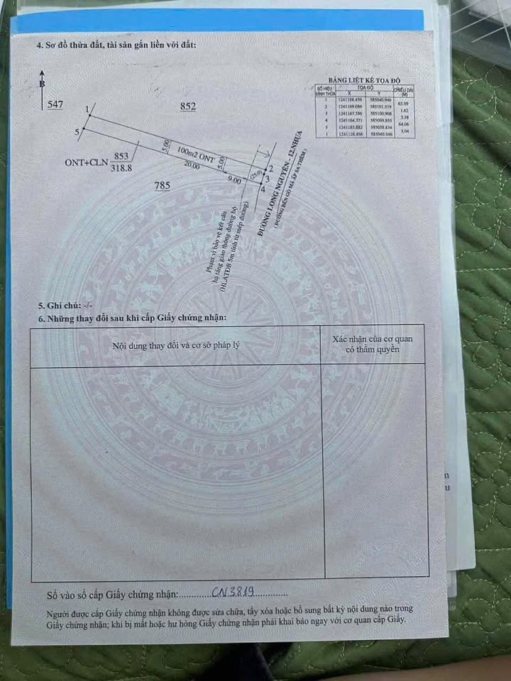 Đất nền Long Nguyên Bàu Bàng 320m² giá 700 triệu - Sổ hồng chính chủ