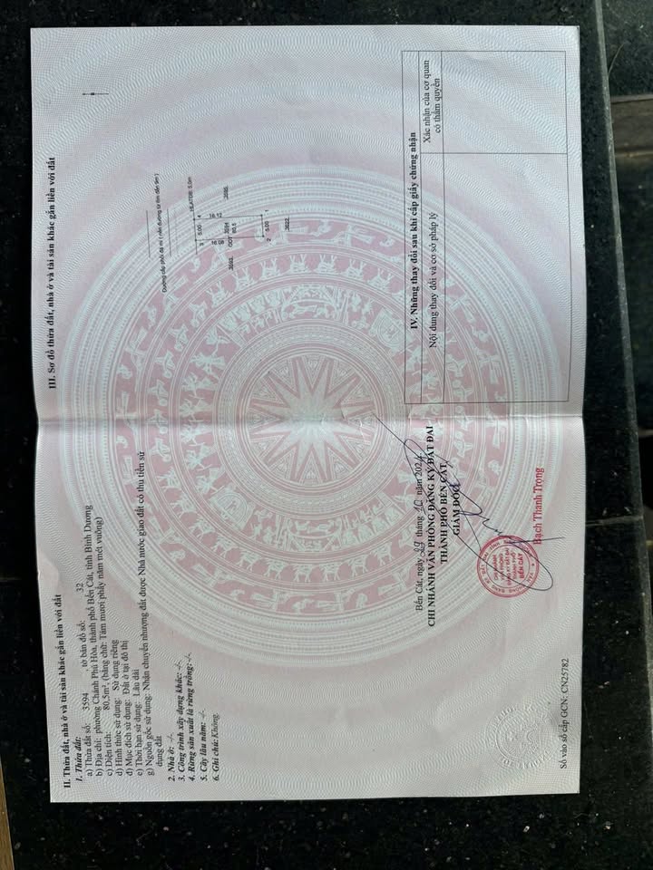 Nhà bán tại xã Phú An, Bến Cát 300m² giá 3.2 tỷ - Mái thái kiên cố, vị trí đắc địa!