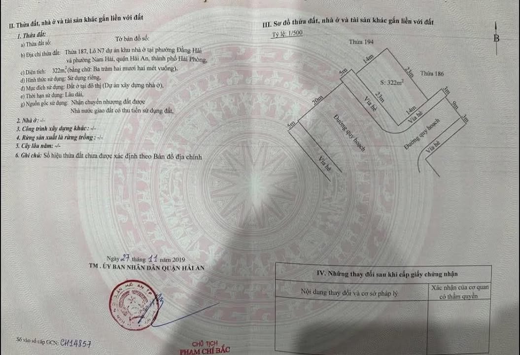 Đất nền lô góc Phường Đồng Hòa 322m² giá chỉ 15.023 tỷ - Cơ hội đầu tư hấp dẫn!