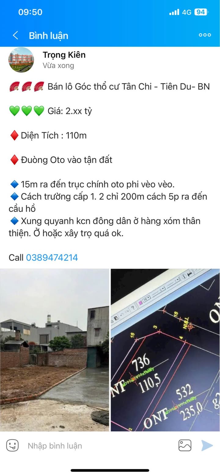 Bán gấp FrontHouse mặt tiền đường TL287, 90m² chỉ 6 tỷ - Đừng bỏ lỡ!