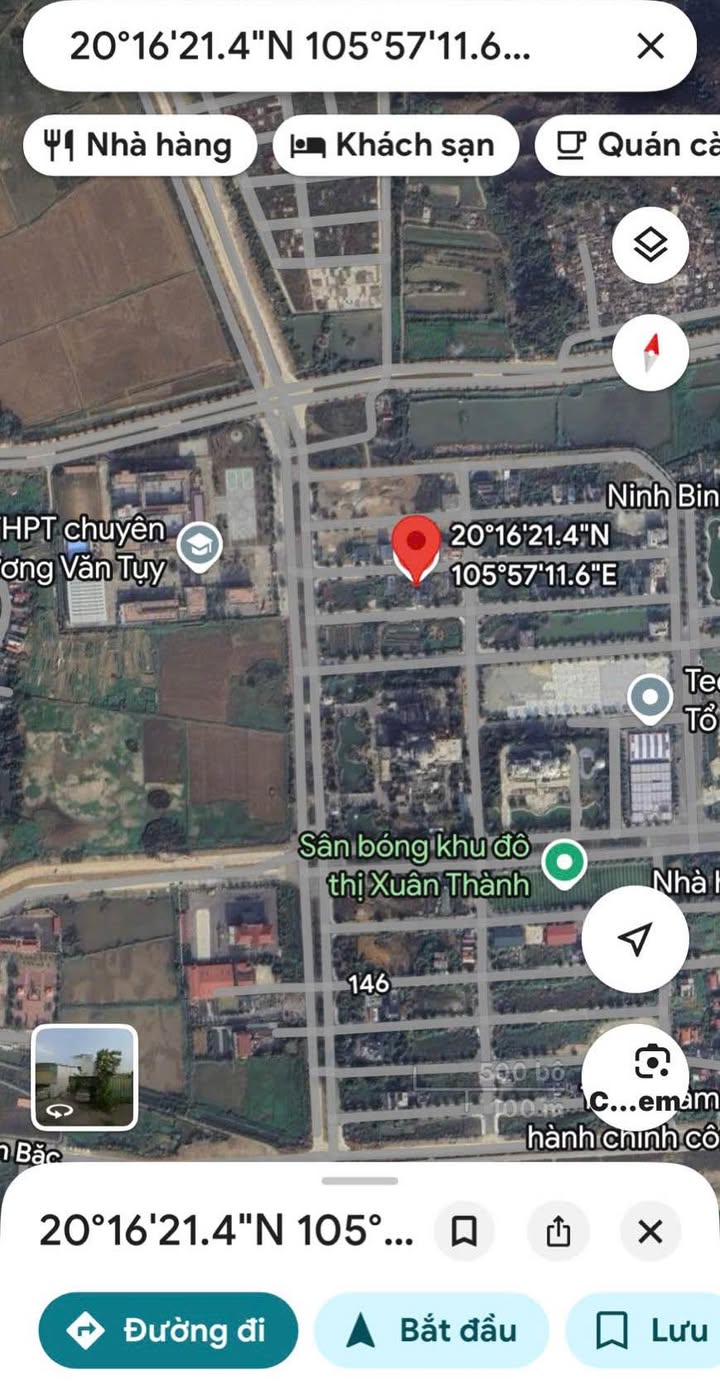 Đất liền kề khu đô thị Xuân Thành, 160m² giá 14 tỷ - Vị trí kinh doanh đắc địa!