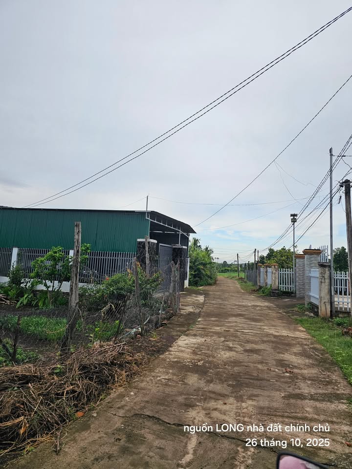 Đất thổ cư Xã Hòa Phú 432m² giá chỉ 950 triệu - Đối diện trường cấp 2 Đoàn Kết