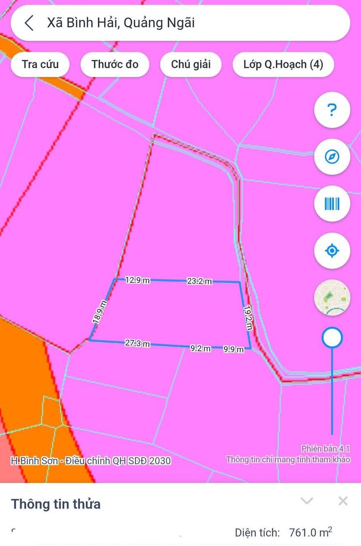 Đất nền Bình Hải, Huyện Bình Sơn 760m² - Giá thỏa thuận hấp dẫn!