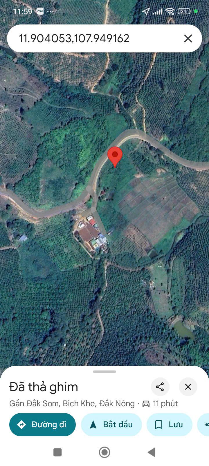 Đất thổ cư 400m² tại Huyện Tuy Đức - Mặt đường chính, giá thỏa thuận