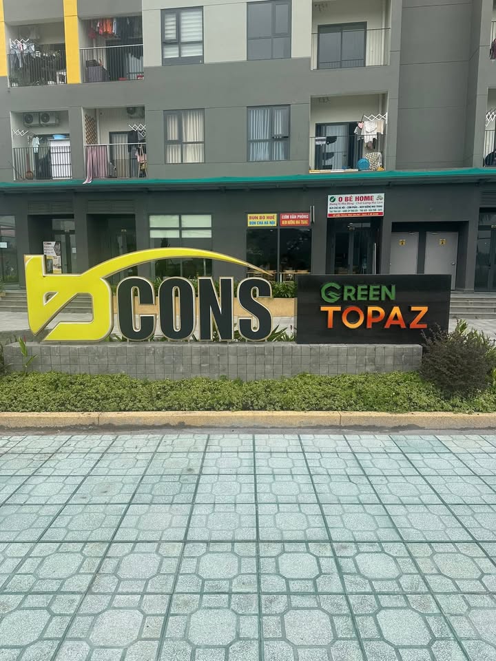 Căn hộ Bcons Topaz Dĩ An 52m² giá 2.3 tỷ - Sổ hồng chính chủ, đầy đủ giấy tờ!