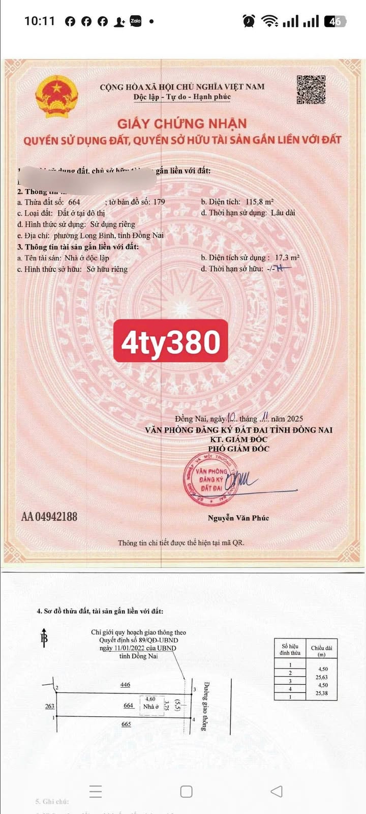 Nhà phố hiện đại 1 trệt 1 lầu tại phường Long Bình 115m² giá 4.38 tỷ - Sổ hồng riêng