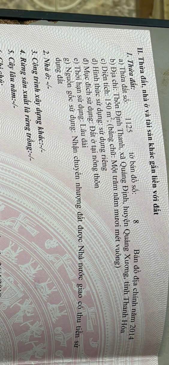 Đất nền MB 21 Quảng Định 150m² giá thỏa thuận - Chính chủ bán gấp!