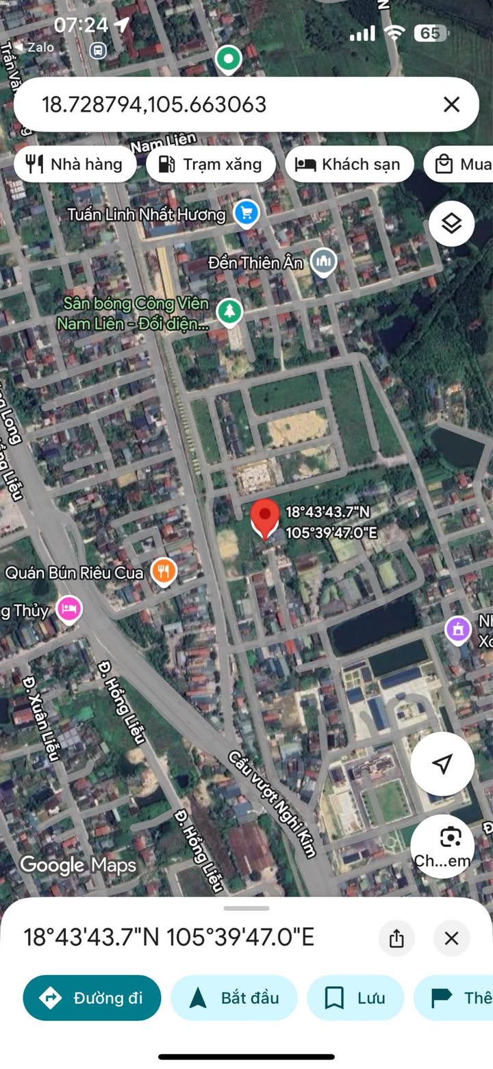 Đất nền Phường Vinh Hưng 100m² giá 1.6 tỷ - Đường ô tô vào thoải mái!