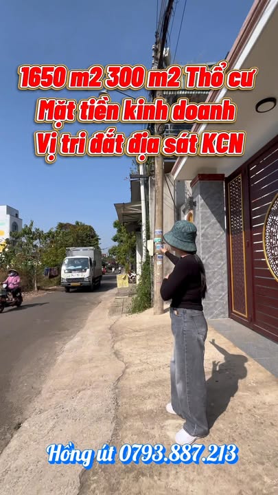 Bán đất mặt tiền kinh doanh Tây Hòa, 1.650m² - Vị trí đắc địa, tiềm năng tăng giá