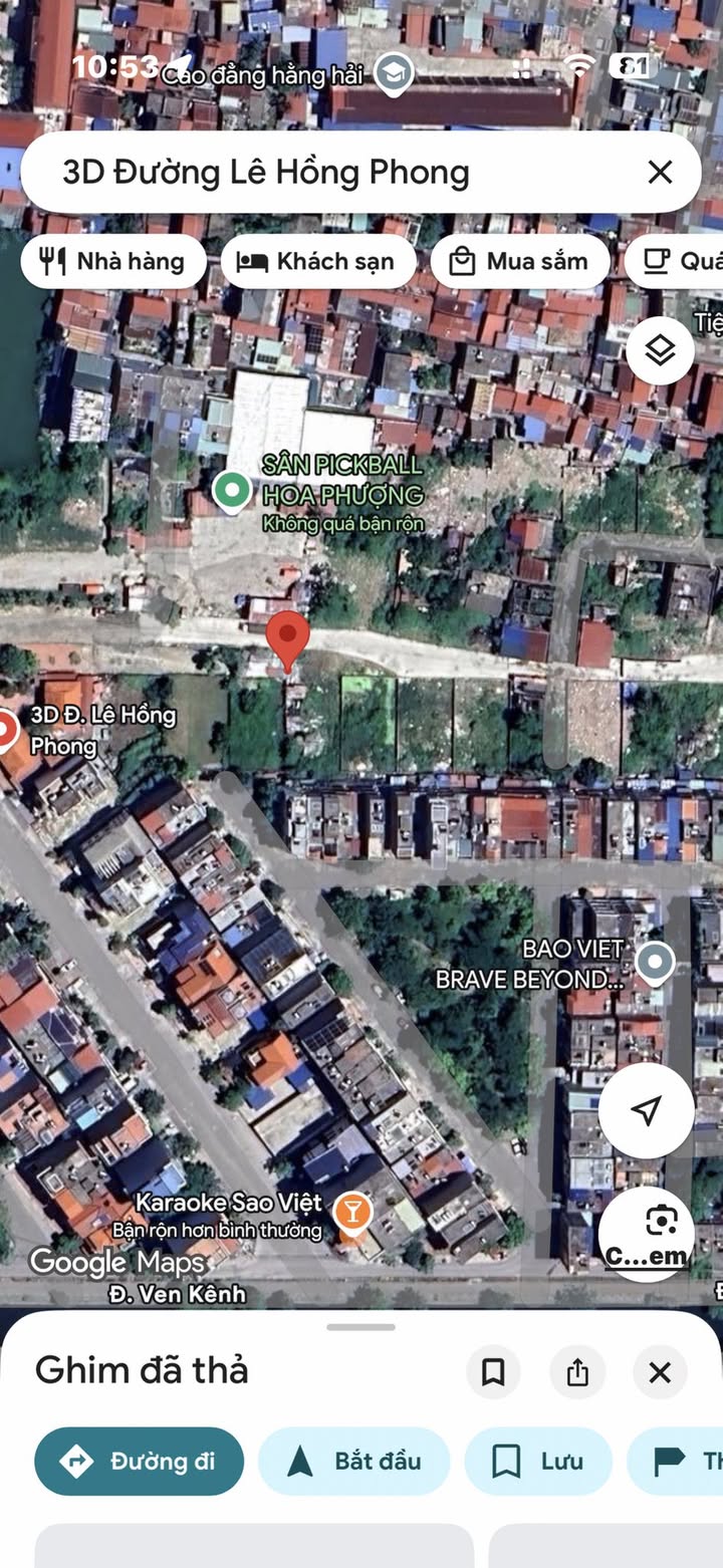 Đất Biệt Thự Đường Lê Hồng Phong, Ngô Quyền 375m² - Giá Tốt, Vị Trí Đẹp!