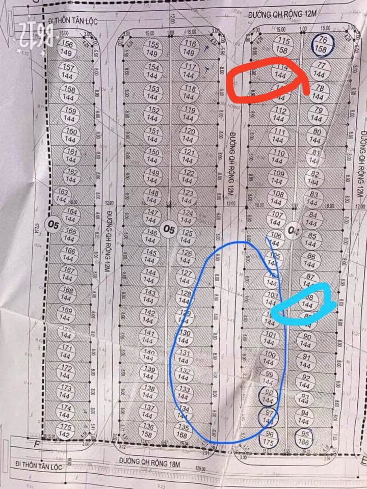 Đất nền Tây Tân Học giai đoạn 2, 144m² giá 3.3 tỷ - Cơ hội đầu tư tuyệt vời!