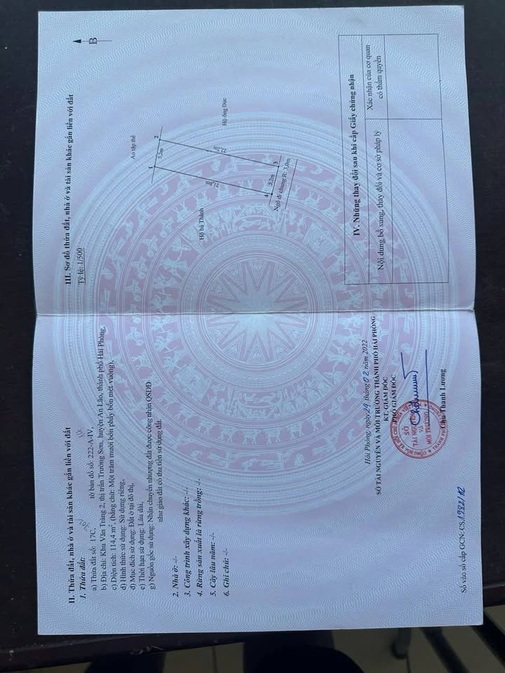 Đất nền Trường Sơn - 114m² giá 1 tỷ - Chính chủ bán gấp!