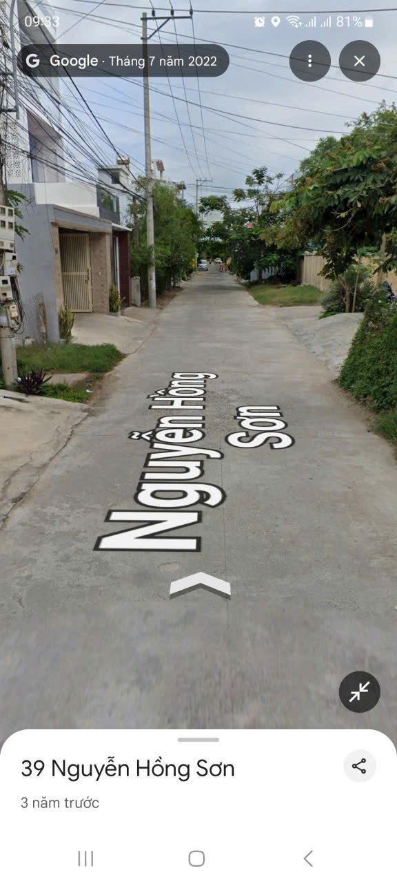 Đất nền mặt tiền Nguyễn Hồng Sơn, Phường Phú Yên, 124m² giá 2 tỷ - Đầu tư sinh lời ngay!