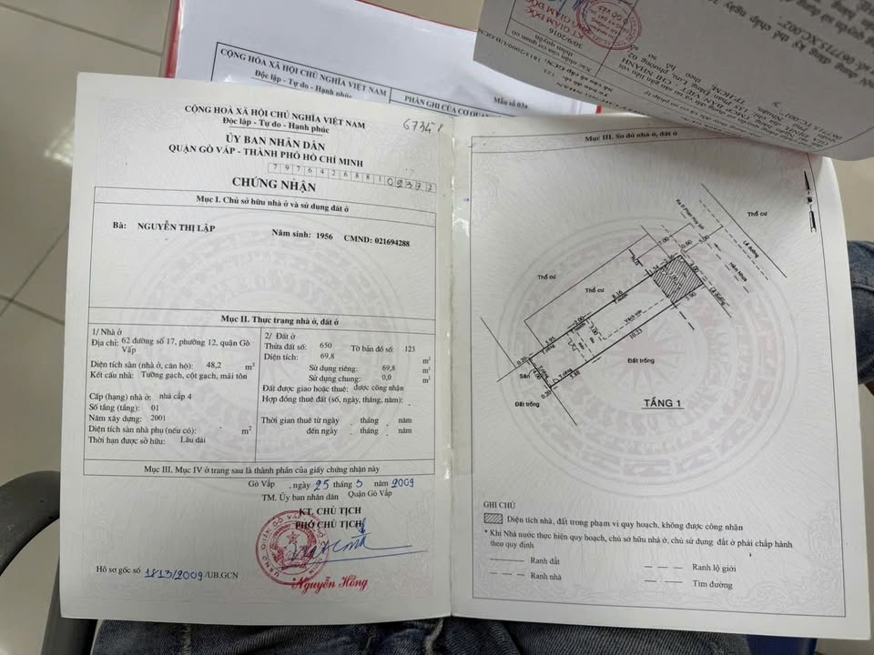 Nhà mặt tiền đường Nguyễn Duy Cung, Gò Vấp, 80m² - Cơ hội đầu tư tuyệt vời!