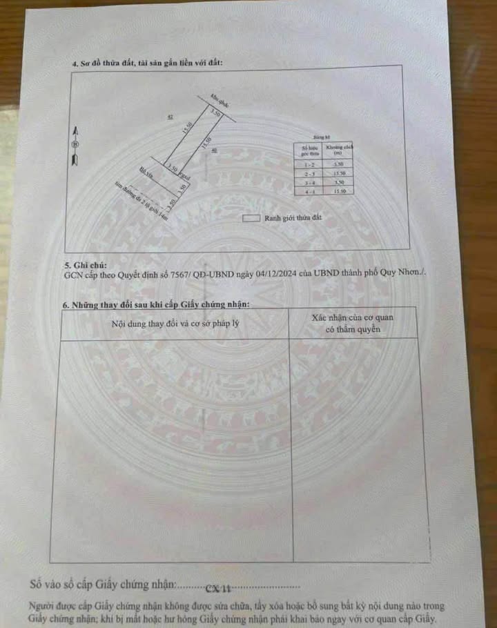 Lô đất Hà Thanh, Huyện Tuy Phước, 54m² giá 2.999 tỷ - Đối diện công viên lý tưởng!