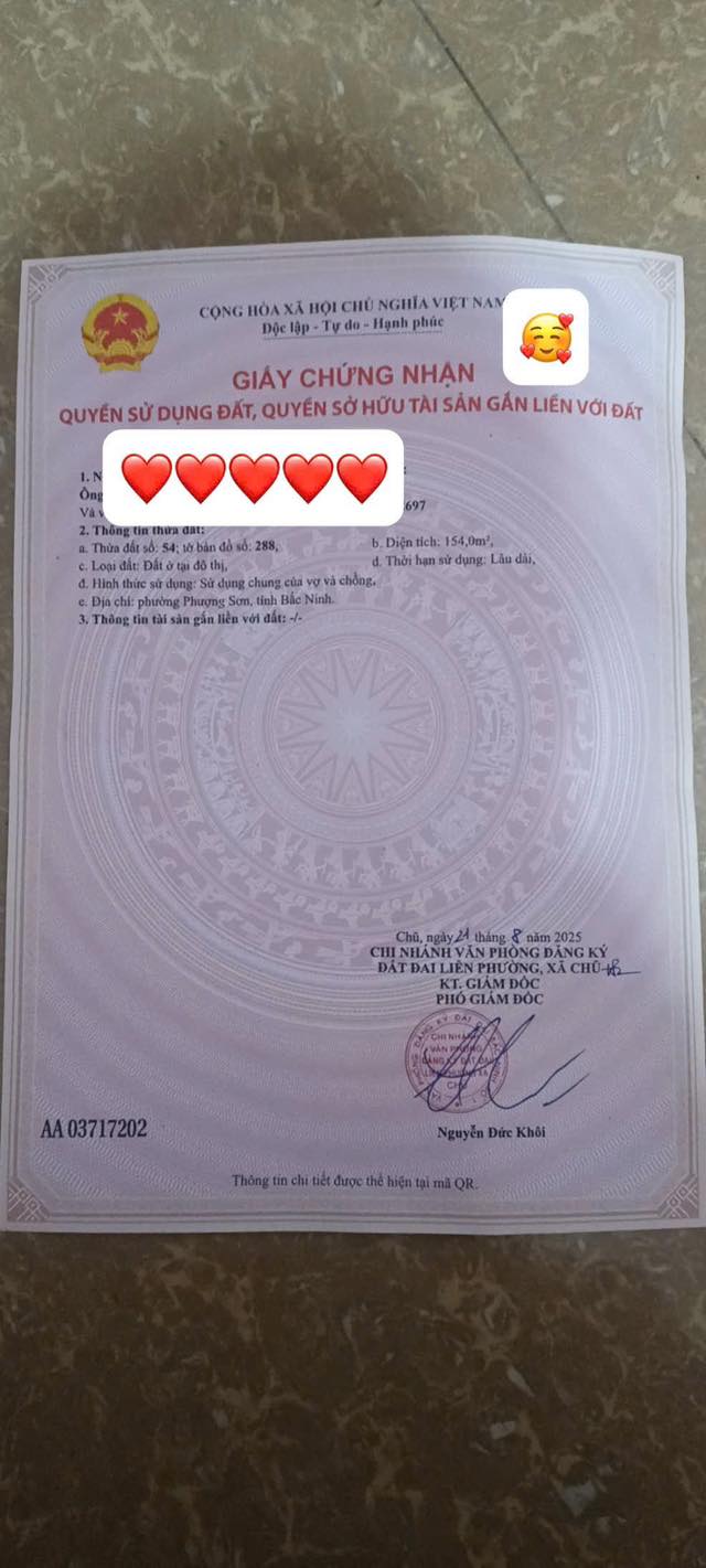 Đất thổ cư TDP Tư 2, Phường Tam Sơn, 154m² giá 1.6 tỷ - Đầu tư sinh lời!