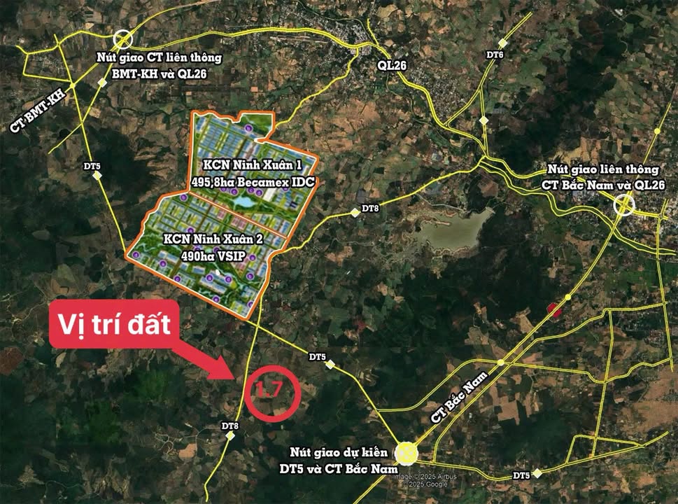 Đất nền Becamex-Vsip Ninh Hòa 16,000m² - Giá thỏa thuận cực hấp dẫn!