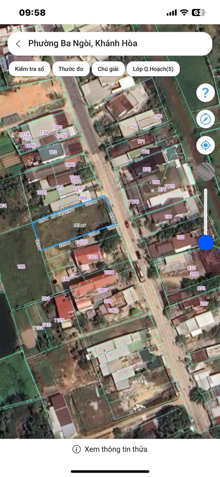 Đất thổ cư mặt tiền TL9, phường Ba Ngòi, 765m² - Cơ hội đầu tư tuyệt vời!