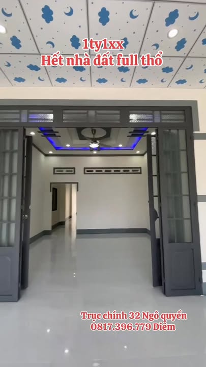 Nhà đẹp tại hẻm 32 Ngô Quyền, Tây Ninh 126m² giá 1.18 tỷ - Thiết kế hiện đại, sân ôtô