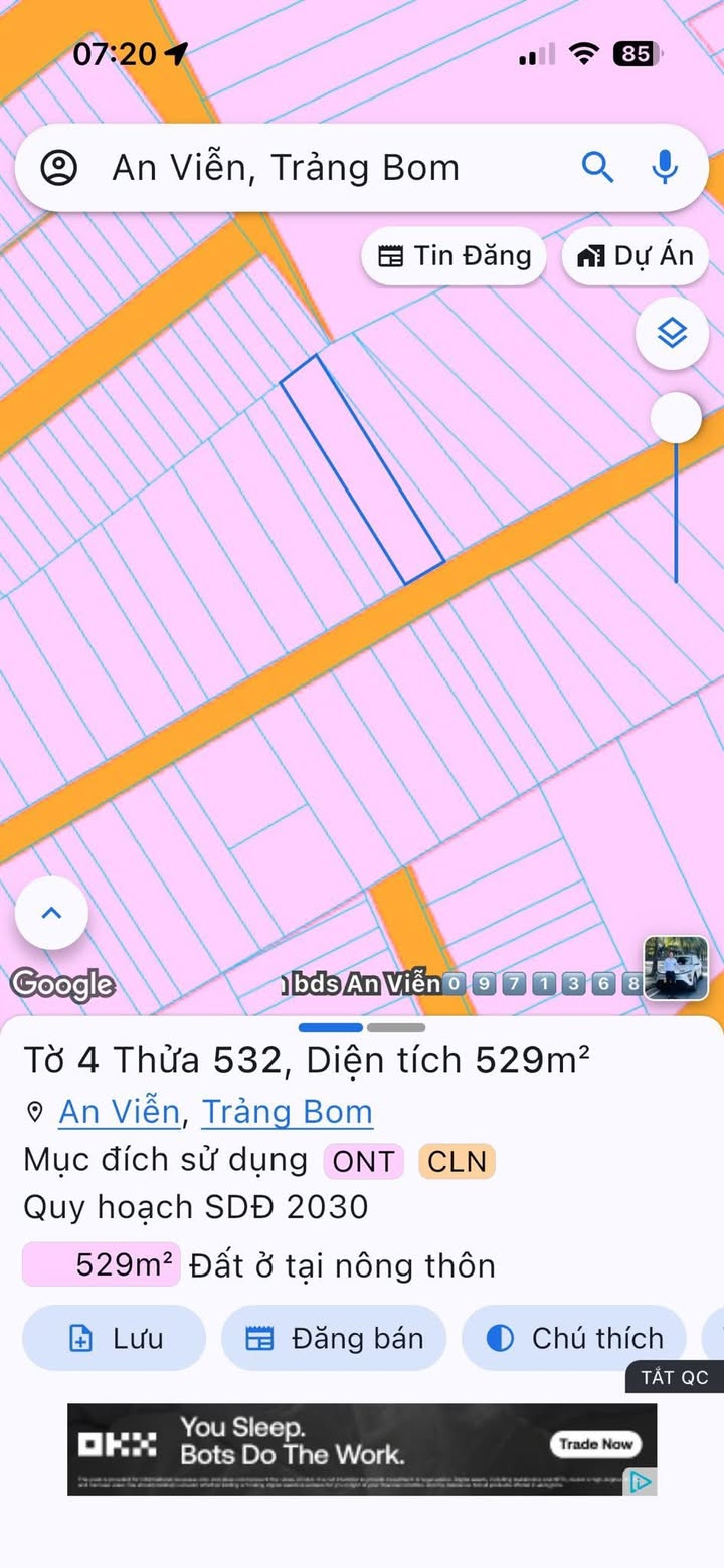 Đất nền An Viễn 530m² giá 10 tỷ - Tiềm năng phát triển vượt trội!