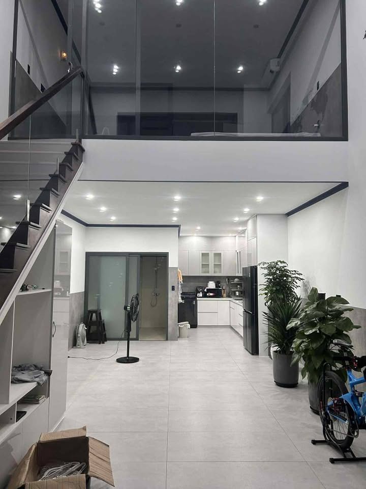 Nhà gác lửng mặt tiền Tô Vĩnh Diện, Phan Thiết 75m² - Thiết kế hiện đại, nội thất xịn!