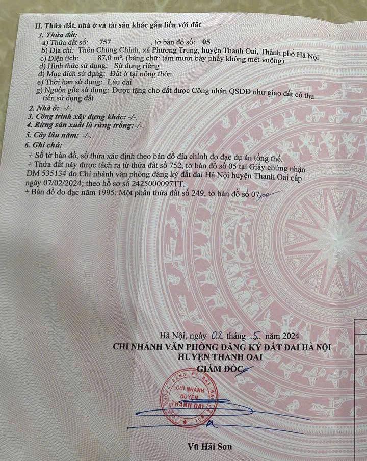 FrontHouse Thanh Oai 87m² giá thỏa thuận - Kinh doanh sầm uất!