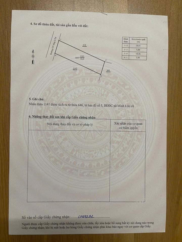 Đất nền Minh Thịnh - Minh Lộc 92m² giá tốt - Đầu tư sinh lời ngay!