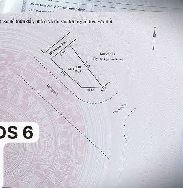 Đất nền góc 2 mặt tiền tại khu Tây Đại Học, Mỹ Phước 84.5m² giá 2 tỷ - Đầu tư tiềm năng!