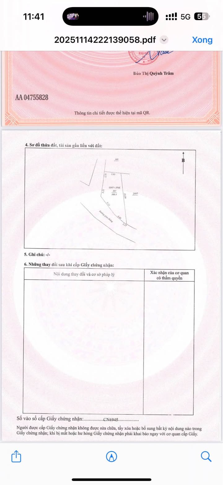 Đất thổ cư 106m² tại Đường Đồng Lực, Thái Nguyên giá 600 triệu - Đầu tư sinh lời!