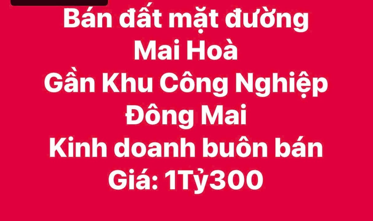 Đất nền Phường Đông Mai, Quảng Yên 80m² giá 1.3 tỷ - Mặt tiền kinh doanh sầm uất!