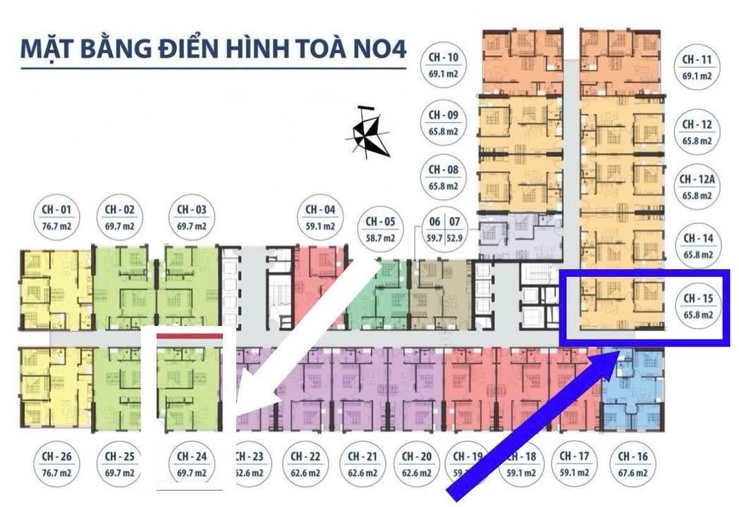 Căn hộ Ecohome3 Đông Ngạc 67m² giá chỉ 5x triệu/m² - Cơ hội sở hữu căn hộ chính chủ!