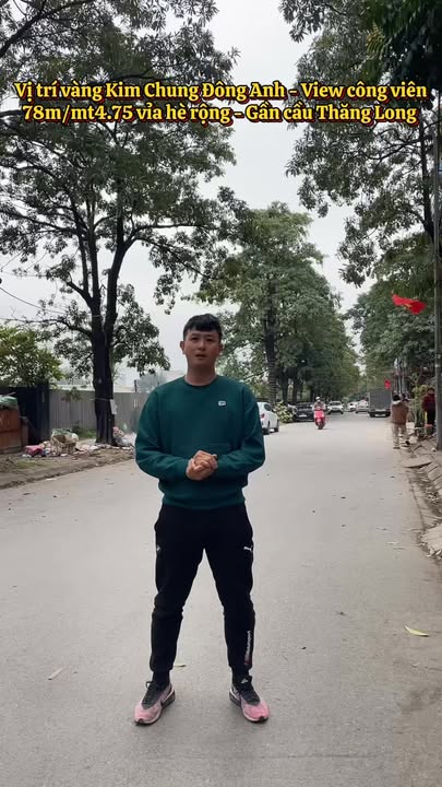 Đất nền Kim Chung Đông Anh 78m² giá thỏa thuận - Vị trí vàng gần công viên!