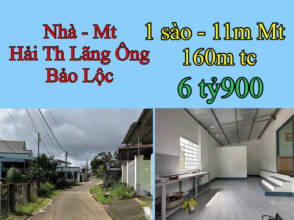 Đất nền Phường 1 Bảo Lộc 5260m² giá 6.9 tỷ - Mặt tiền rộng, vị trí đắc địa!