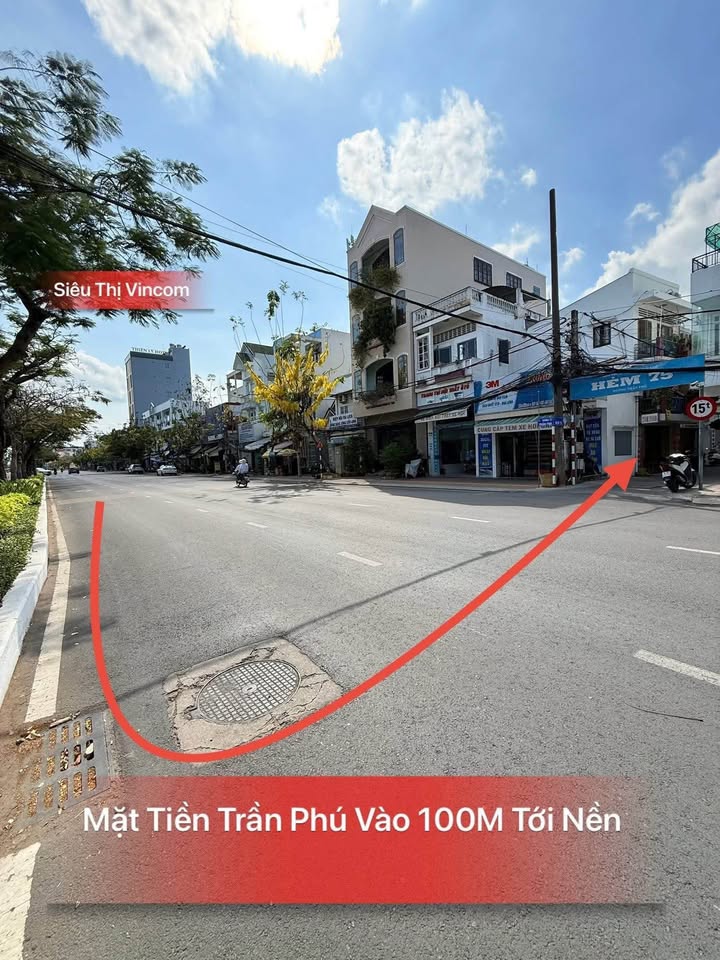 Đất nền trục chính hẻm 75 Trần Phú 48.5m² giá 2.389 tỷ - Đầu tư sinh lời ngay!