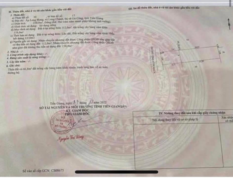 Bán đất mặt tiền DT873B, KP Long Hưng, 250m² chỉ 2.5 tỷ - Cơ hội đầu tư lý tưởng!