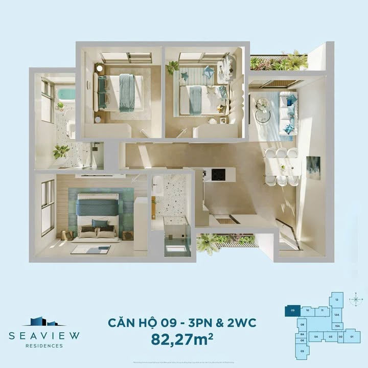 Căn hộ Ecopark Vinh 82m² giá 3.6 tỷ - Sẵn sàng vào ở ngay!