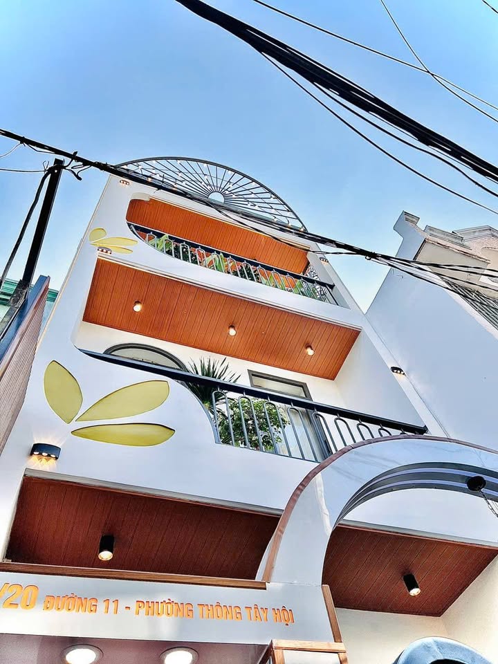 Nhà Quận Gò Vấp 43.7m² giá 7.6 tỷ - Thiết kế mới đẹp, nội thất cao cấp!