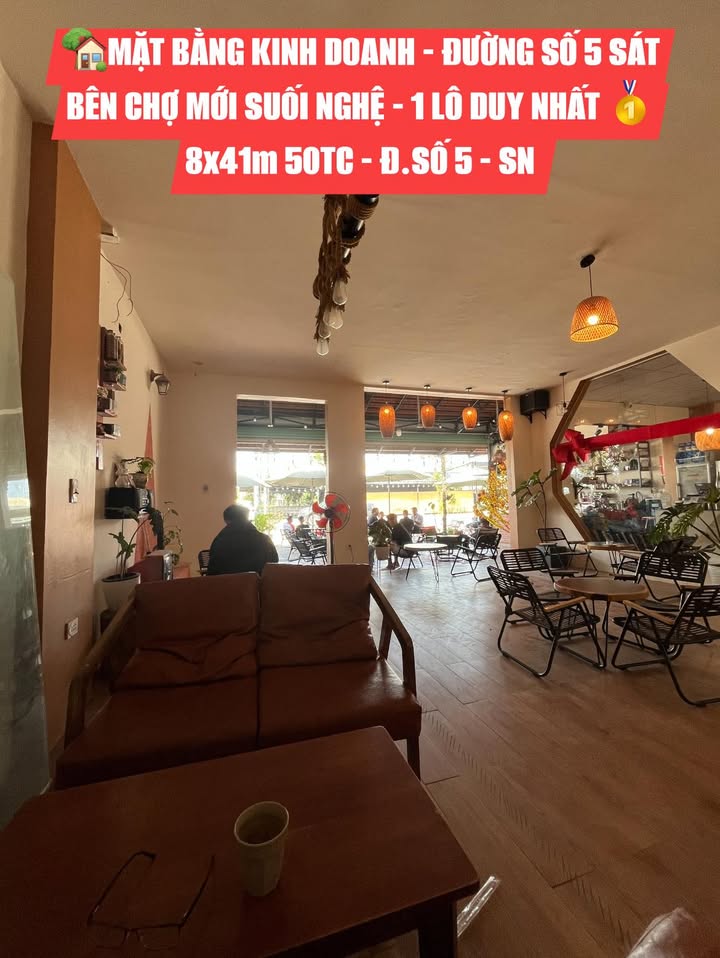 Mặt bằng kinh doanh đường số 5, xã Suối Nghệ, 372m² - Giá tốt, đầu tư sinh lời!