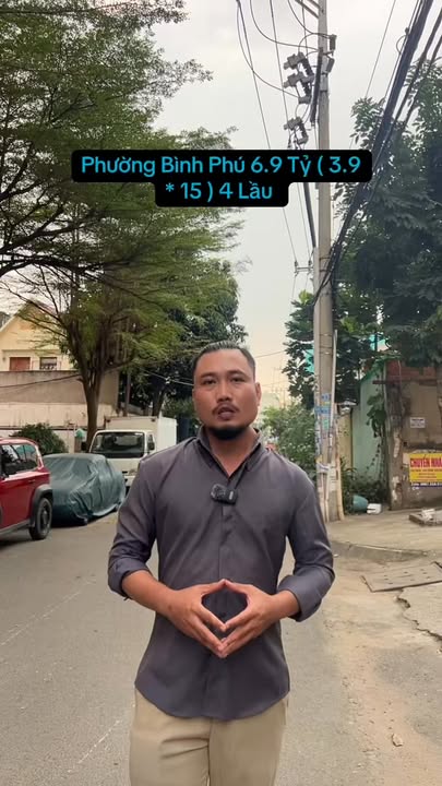 Nhà phố Quận 6 - 58m² giá 6.9 tỷ - Thiết kế hiện đại, 4 lầu