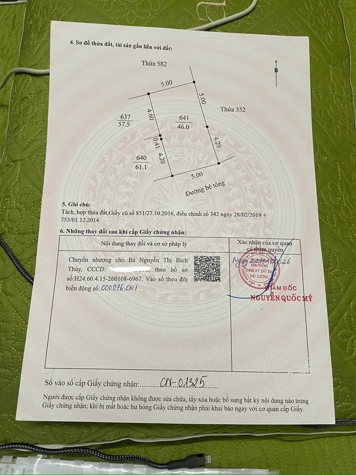 Đất phố Đỗ Hành, Tân Bình, Hải Dương 46m² giá 2 tỷ - Sổ đỏ chính chủ