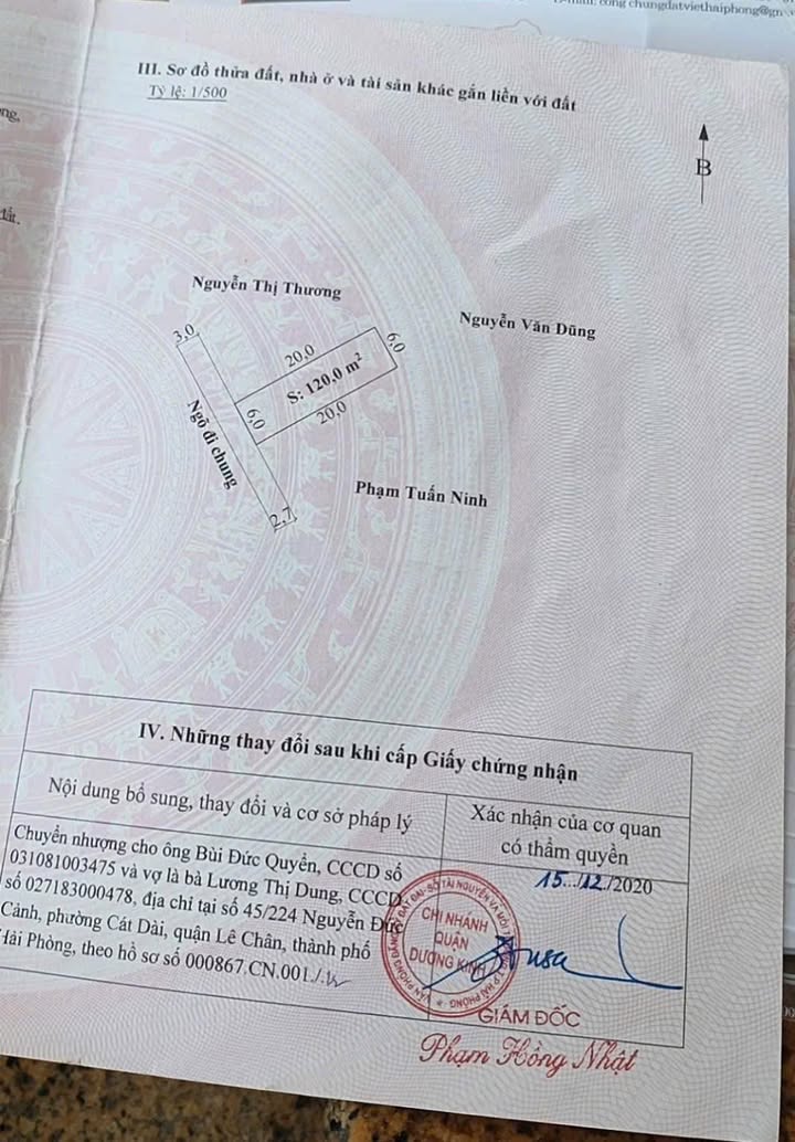 Đất nền phường Hải Thành, 120m² giá 2.52 tỷ - Vị trí đắc địa gần chợ và trường học!