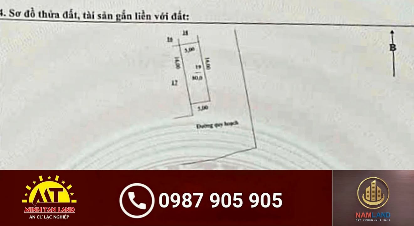 Đất nền lô góc 2 mặt tiền Phan Đình Phùng 80m² giá 3 tỷ - Cơ hội đầu tư hấp dẫn!