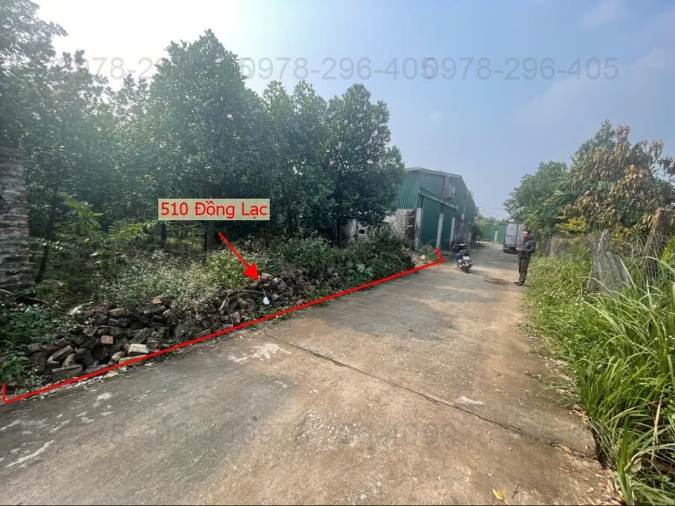 Đất nền kinh doanh tại Đồng Lạc, Chương Mỹ 510m² - Giá rẻ nhất thị trường chỉ từ 2 tỷ!