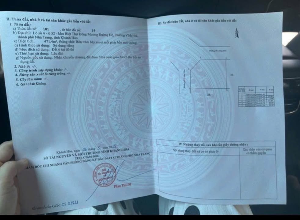 FrontHouse 2 mặt tiền Lý Thái Tổ, Nha Trang 471m² - Sổ hồng chính chủ, giá tốt!