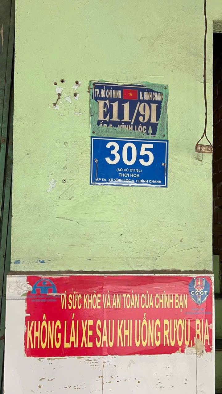 Nhà mặt tiền đường Thới Hòa, Vĩnh Lộc A, Bình Chánh 150m² - Đầu tư sinh lời